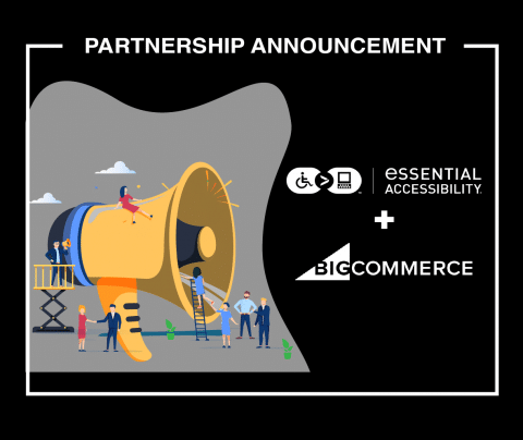 Partnership announcement between eA and BigCommerce