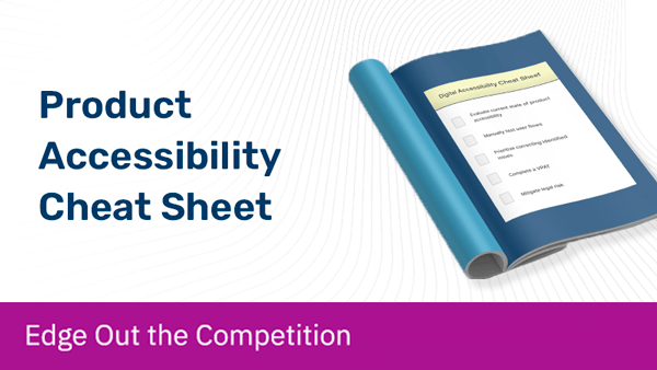 Product Accessibility Cheat Sheet