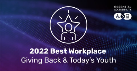 2022 Best Workplace for Giving Back and Today's Youth